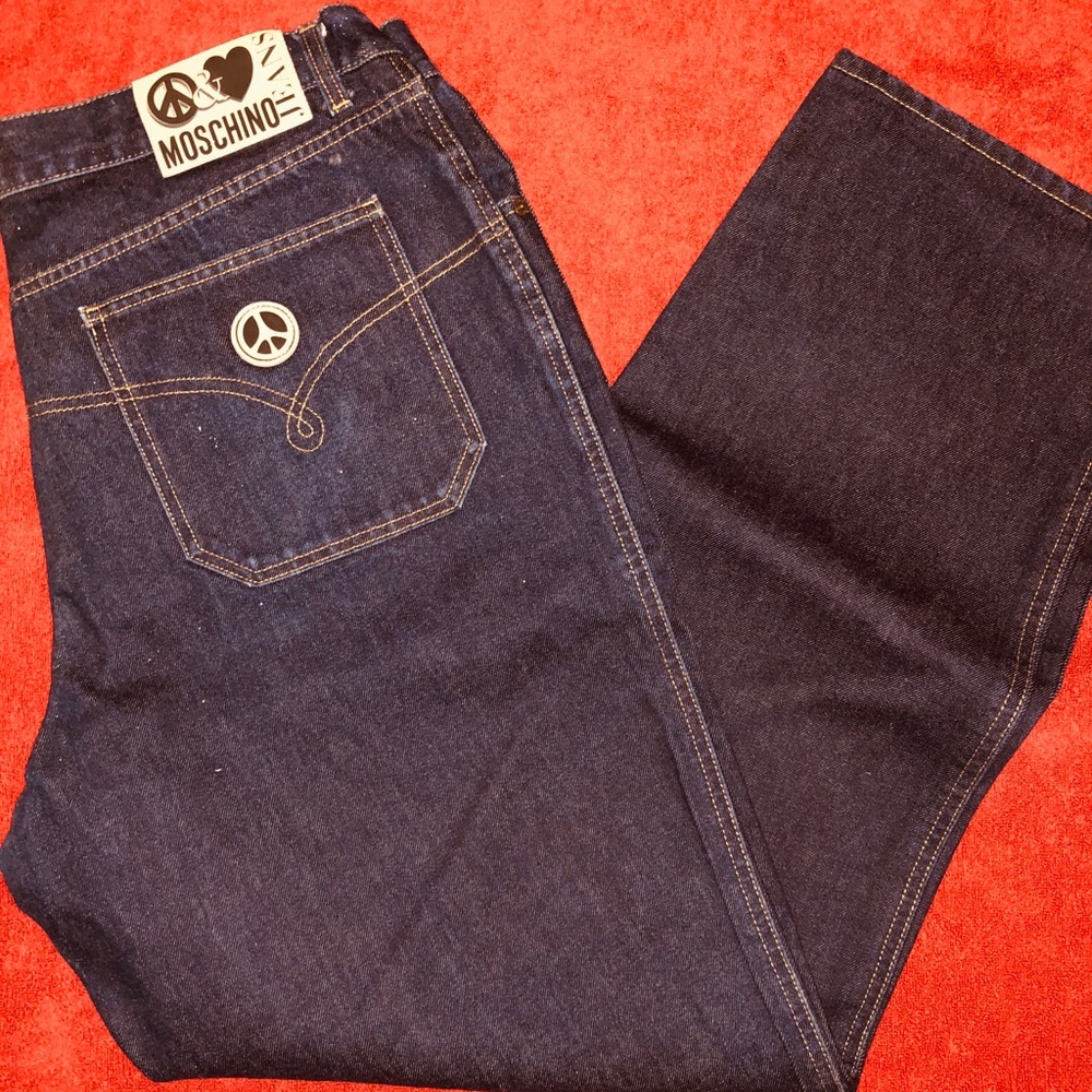 Vintage Moschino Dark Blue Jeans